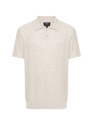 Polo Jay Beige | A.P.C. | T-shirt | Balcone Store