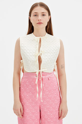 Sev Vest Ivory | ANA NEVI | Vest | Balcone Store