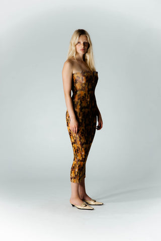 Tube Dress Orange | KETTEL ATELIER | Dress | Balcone Store