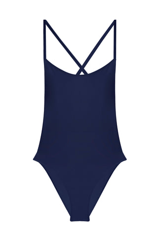 Uno Navy Blue Swimsuit | LIDO | Swimwear | Balcone Store
