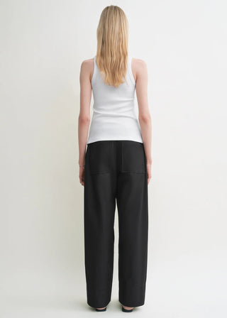 Curved Rib Tank Top | TOTEME | Tank Top | Balcone Store