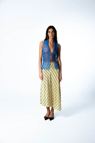 Flowy Asymmetric Skirt | KETTEL ATELIER | Skirt | Balcone Store