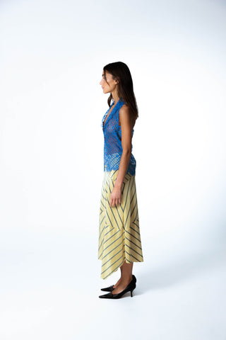 Flowy Asymmetric Skirt | KETTEL ATELIER | Skirt | Balcone Store