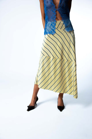 Flowy Asymmetric Skirt | KETTEL ATELIER | Skirt | Balcone Store