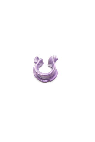 Faïence Ear Cuff Lilac | DEFAÏENCE | Ear cuff | Balcone Store