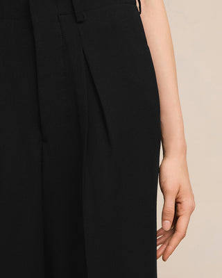 Gabardine Bermuda Long Shorts
