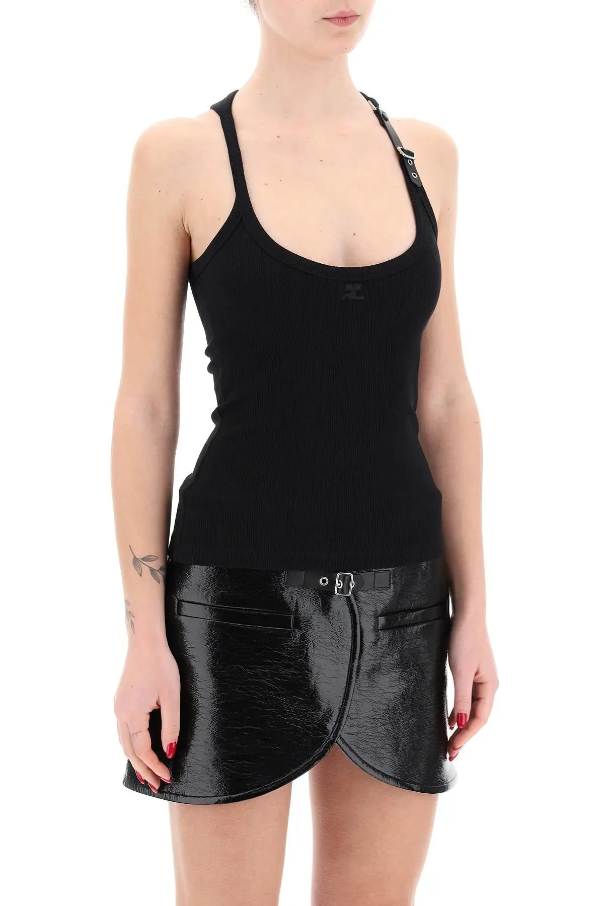 Courrèges I Holistic Buckle 90s Tank Top – Balcone Courrèges I Holistic Buckle 90s Tank Top – Balcone